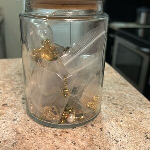 Mystery glass jar
